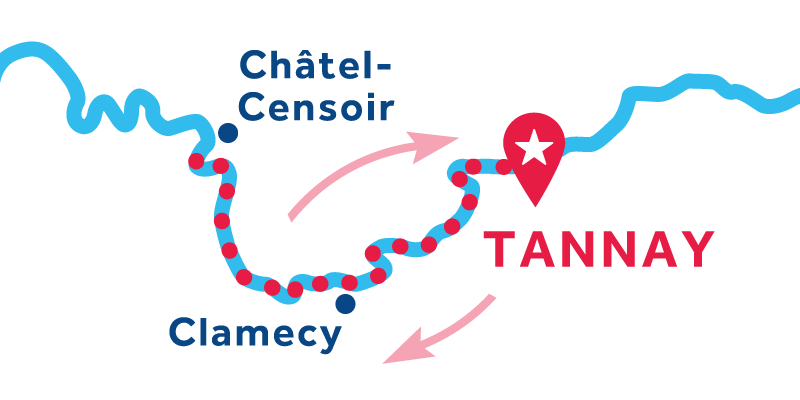 Tannay IDA Y VUELTA vía Châtel-Censoir