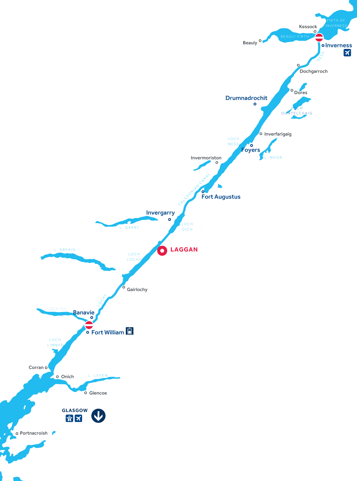 Mapa: Canal de Caledonia